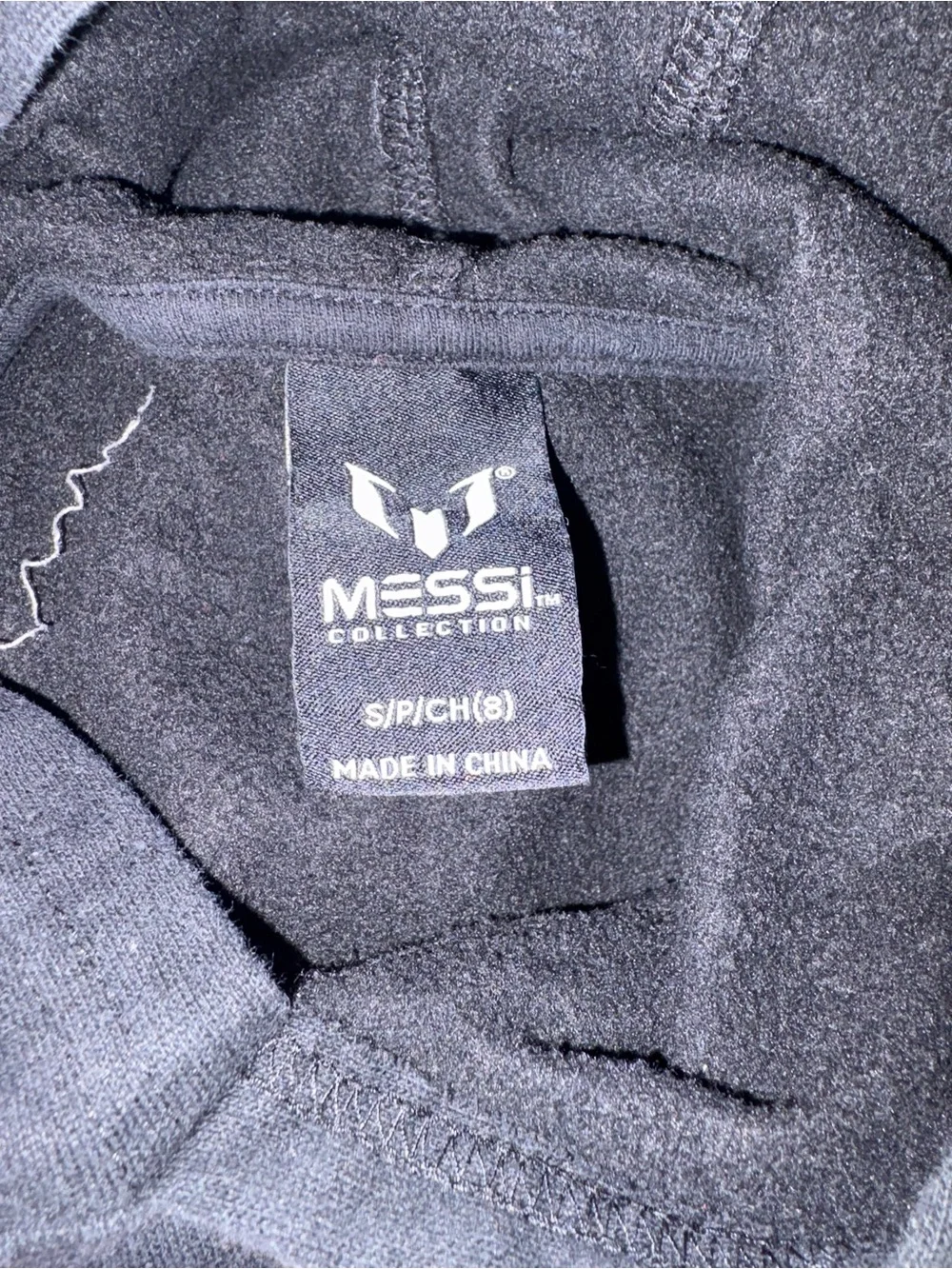 Messi Collection Kids Black Hoodie Jogger Set Size 8